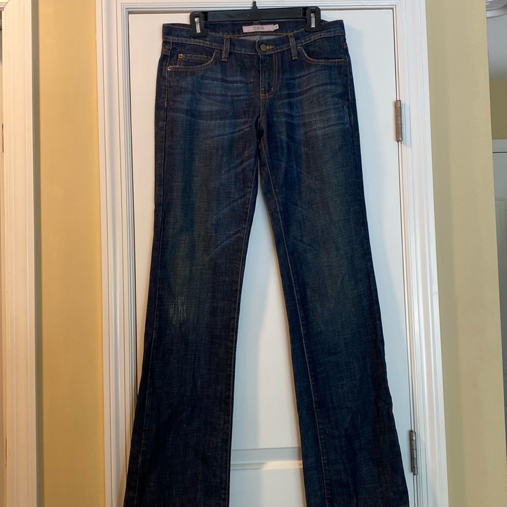 Red Valentino Crystal Encrusted V Logo Signature Jeans Never Used - Picture 5 of 16